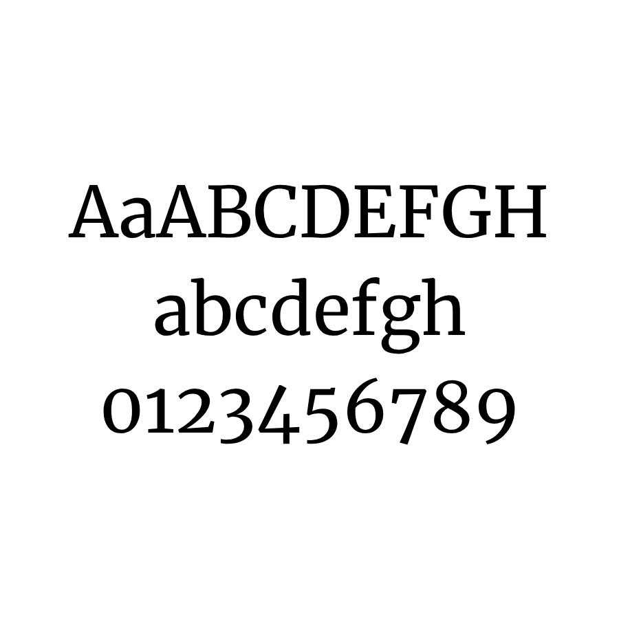 Sample of Merriweather