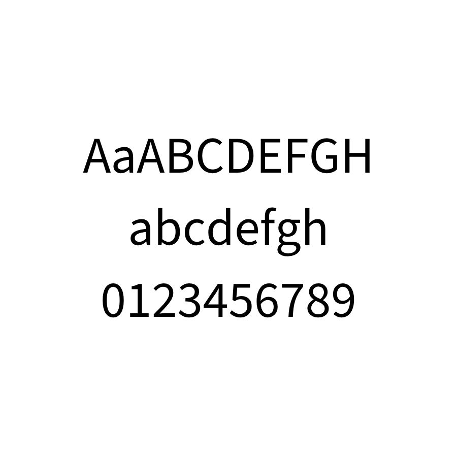 Sample of Source Sans 3