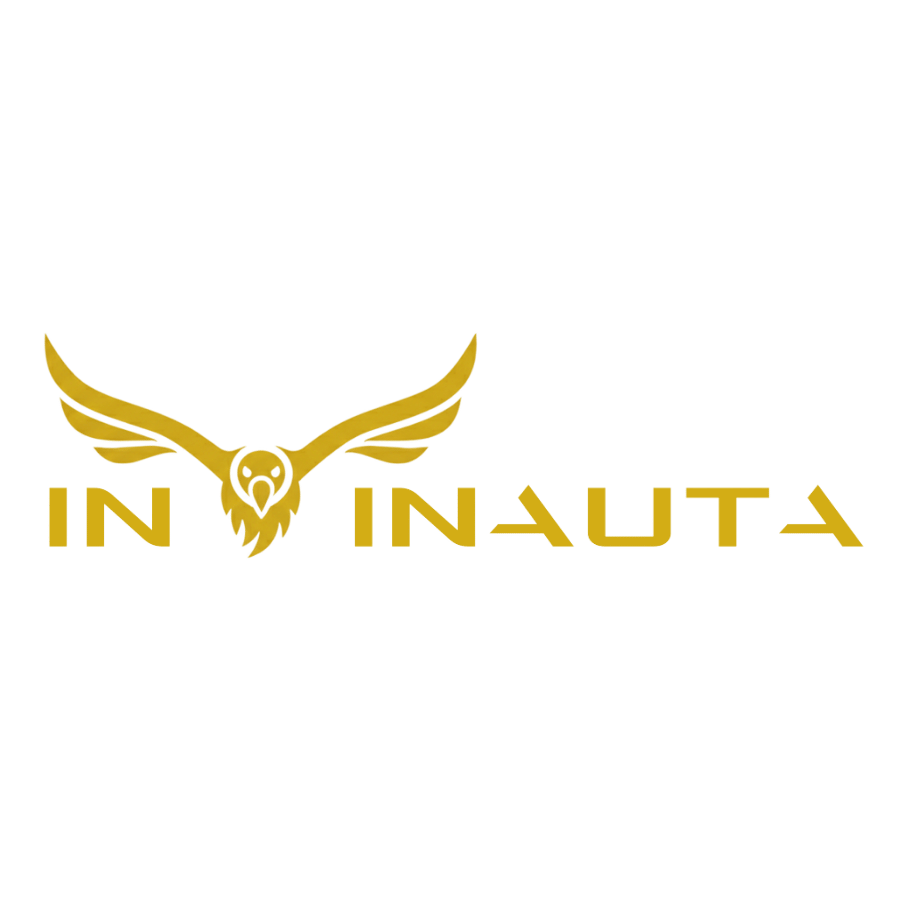 Intinauta Horizontal - Gold (Dark Background)
